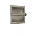 American Imaginations 5.125-in. x 7.62-in. Toilet Paper Roll Holder Satin Nickel AI-34938